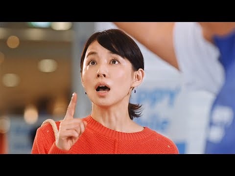 石田ゆり子と運命の再会!? 長州力、思わず「あちゃー！」 MEGA BIG新CM「インターネットを知ってる長州力」編