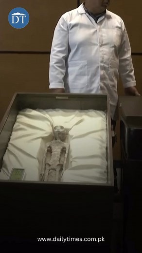 Mexico’s Congress unveiled two purported ‘alien corpses’ during a public hearing which was streamed online across the globe. The specimens, believed to be 1,000 years old and found in Peru, were presented in transparent cases. Journalist and ufologist Jaime Maussan asserted that their DNA, with over 30% deemed “unknown,” was analyzed at the National Autonomous University of Mexico. Moreover, X-rays showed one of the bodies contained “eggs,” and both had rare metal implants. “These aren’t beings 