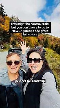 Blue Ridge Parkway Fall Foliage Road Trip! 🚐💨