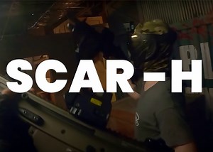 Using An Airsoft SCAR-H In CQB Is Hard