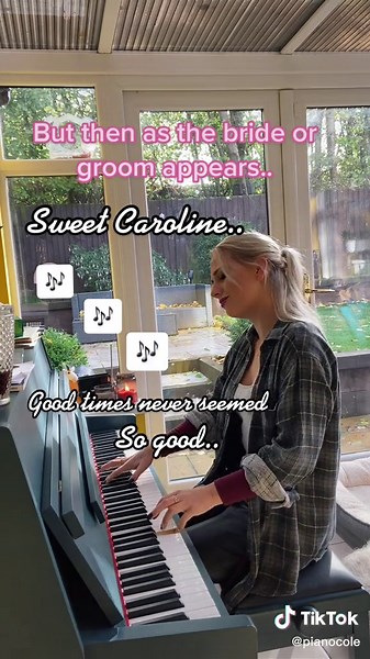 Sweet Caroline Wedding Entrance