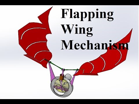 Scotch yoke Operated Flapping wing Mechanism Ornithopter