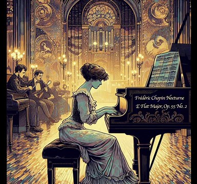 Frédéric Chopin - Nocturne in E-flat Major, Op. 55, No. 2 - Classical Piano