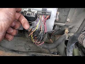 1998 Jeep Grand Cheroke Ecm Connector Replaced Must Be by Pin Number Not Wire Color
