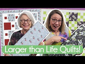 Let's Quilt with Character! Fun Novelty Fabric!