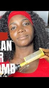 HOW TO CLEAN YOUR HOT COMB /HOT TOOLS #Howto #tranformation #hottools #wigmaker #hairtutorial