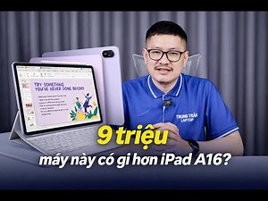 9 triệu, máy tính bảng này có gì hơn iPad A16 (Gen 11)