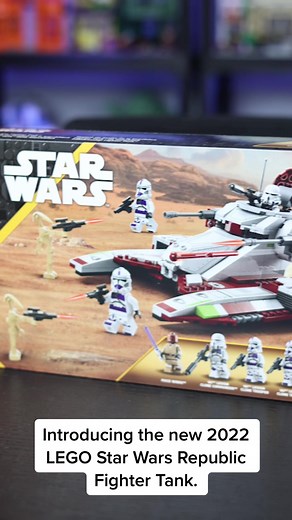 2022 LEGO Star Wars Republic Fighter Tank Set Overview