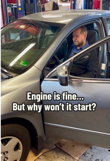 Engine is fine, but why won’t it start? ##circleautorepair##fairfaxva##smallbuisness##localmechanic##hondaaccord