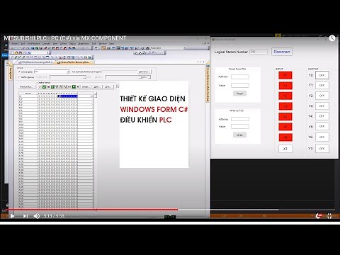 MITSUBISHI PLC - PC (C#) via MX-COMPONENT