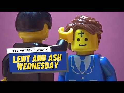 Lent and Ash Wednesday explained with Lego