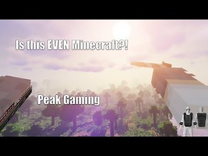 Minecraft in VR with 100 Mods is Peak Gaming