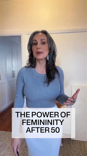 1K reactions · 50 shares | The power of femininity after 50 #femininepower #bodylanguage #psychologyfacts #psychology #bodylanguagetips #attraction #attractionpsychology #bodylanguagetraining #bodylanguageexpert | Liz Rose | Facebook