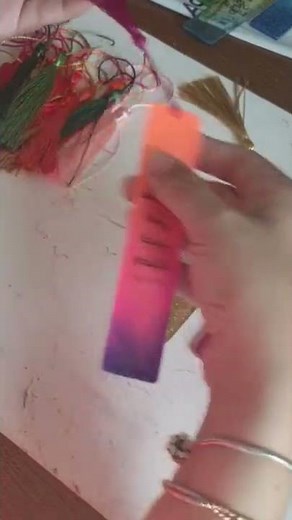Resin bookmarks tassels !