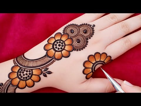 New Stylish Arabic mehndi design | Best mehandi cone | Henna design | Mehndi design | Mehandi design