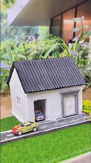 DIY Mini Bricks House Complete Making | Mini Brick House Science Project | HandmadeMini House
