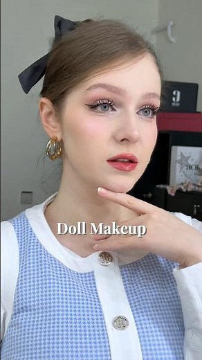 Doll Makeup Tutorial #makeuptutorial #makeup #dollmakeup #kbeauty