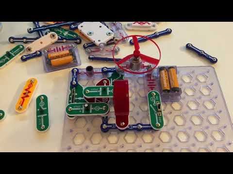 Electronic Snap Circuits: Screaming and Whining Fan, and Light Whining, even Motor won’t Start