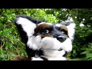 Erios animatronic fursuit head - HD-version