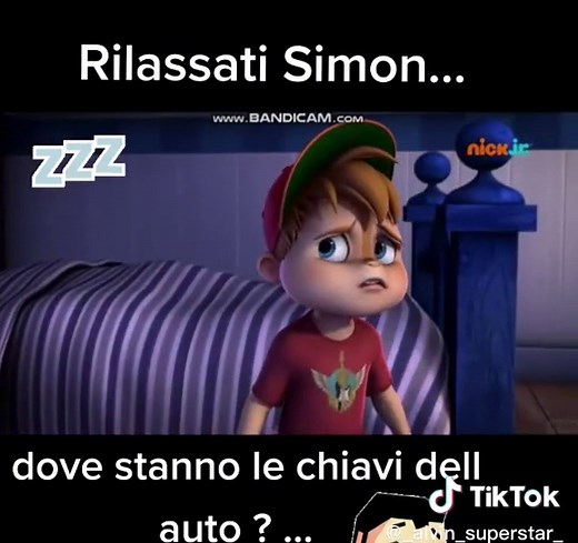 #alvin_superstar Simon parla nel sonno
