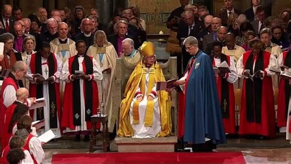 Dame Sarah Mullally installed as Archbishop of Canterbury