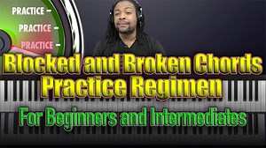 Efficiency on the piano comes from having proper technique. Most self-taught pianists only practice scales in hopes of developing strong technique; however, one of the often overlooked but necessary exercises to help with technique building is practicing of Block Chords and Broken Chords. After all, as a pianist, we spend most of our time playing chords, so we need to ensure we do everything necessary to hone this skill. In this course, you will learn everything about how to practice blocked and