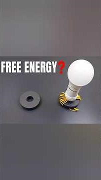 DIY Light Bulb Trick You Can Try Today! Magnet LED bulb test | Magnetic power generator | Freeenergy