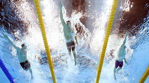 As it happened: U.S. wins six medals in first night of swimming finals