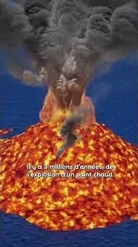 Le Piton de la Fournaise, un volcan culminant à 2600 mètres de haut !