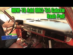 Galaxie Dash Pad Install