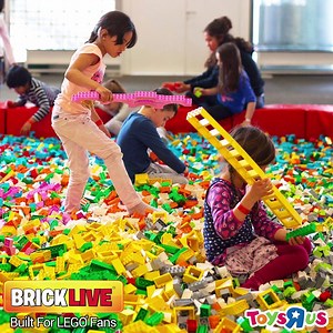 6.5K views · 47 reactions | Put your hand up if you're a LEGO fanatic!  BRICKLIVE, the UK's largest LEGO exhibition is back & touring around the UK all summer. Follow us on Twitter for a chance to win tickets: https://twitter.com/toysrusuk | Toys R Us UK | Facebook