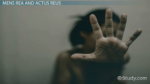 Actus Reus & Mens Rea | Definition & Difference