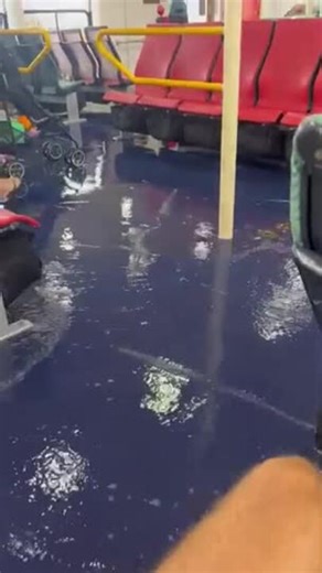 Huge Swells Rock Manly Ferry During Sydney Deluge