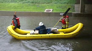 81K views · 355 reactions | The postal worker and the mail in the truck are saved. There's at least 3 feet of standing water in the Grand Avenue overpass, please avoid it and be safe in this extreme rain. | The Ames Tribune | Facebook
