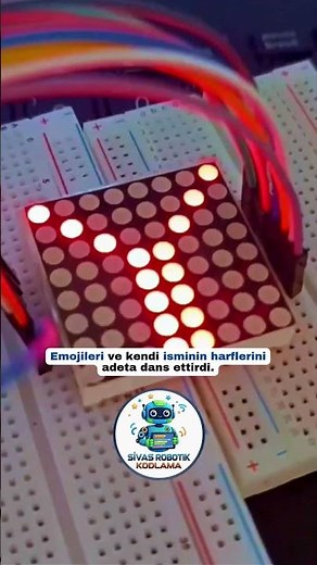 Arduino 8x8 dotmatrix modülü