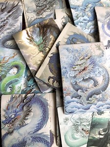 Mythical Dragon Stickers - Etsy UK