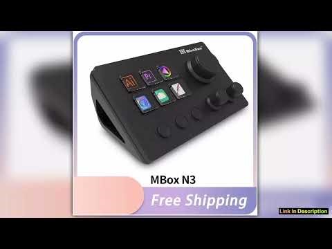 Mirabox N3 Streamdeck Keypad Screen Knob Customization Macro Mini Keyboard Visual Desktop Console F