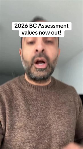2026 BC Assessment values are now out. Head to bcassessment.ca to check yours. #vancouverrealestate | Hasan Juma