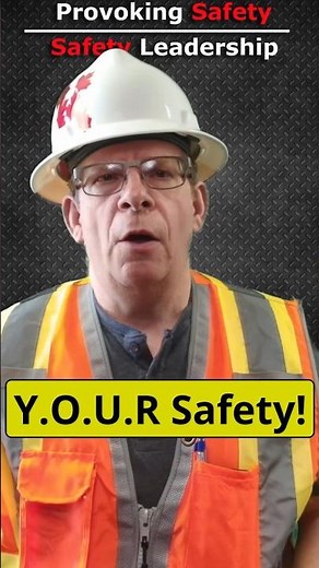 Situational Awareness - Y.O.U.R Safety!