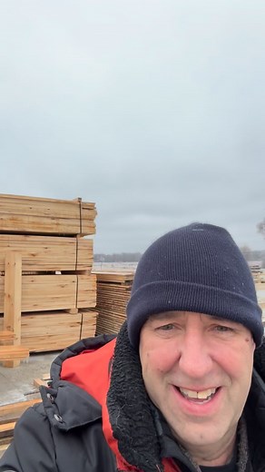 A fresh load of icy wood ready for the next project in 2026. #amishsawmill #aylmerontario #clovermeadadventurefarm #ontariolocal | Clovermead Adventure Farm