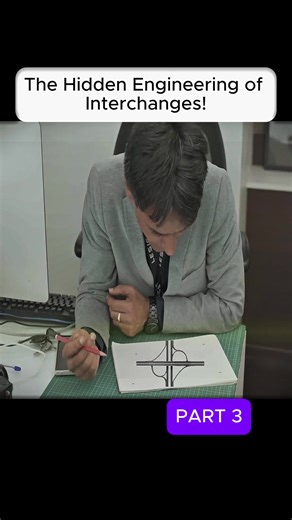 The Secret Engineering Behind Highway Interchanges #CivilEngineering #RoadDesign #Infrastructure #EngineeringExplained #UrbanPlanning