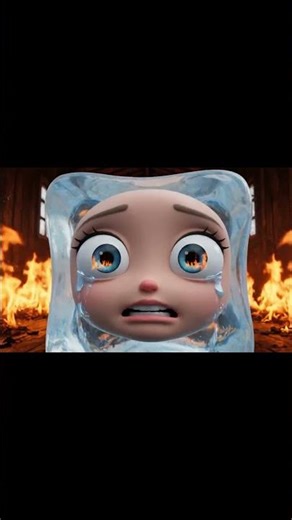 The little ice cube is going to die, help the poor thing! #help