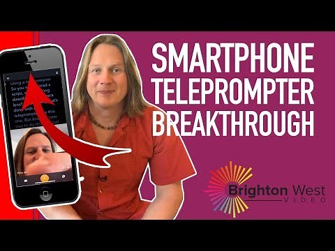 How to Turn Your Smartphone into a Teleprompter