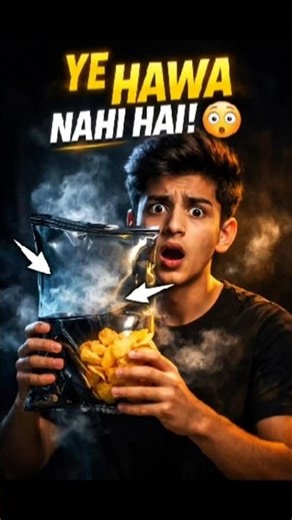 Why is nitrogen gas is filled in chips packets??