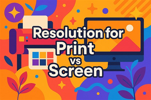 Resolution for Print vs Screen: What's the Difference?