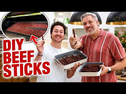 Make DIY Smoked Beef Sticks with Shaun & Dakota