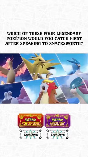 53K views · 190 reactions | How many legendary snacks have you obtained in Pokémon Scarlet and Pokémon Violet The Hidden Treasure of Area Zero Part 2: The Indigo Disk? | Nintendo Switch | Facebook
