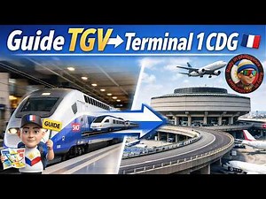 Complete guide: From TGV CDG 2 to Terminal 1 via Terminal 2 ✈️🇫🇷