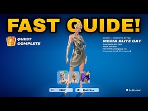 How To COMPLETE ALL BATTLE PASS CAT HOLLOWAY REWARDS QUESTS CHALLENGES in Fortnite! (Quests Guide)