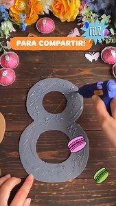 6.1K views · 1.4K reactions | OPCION REGALO de CUMPLEAÑOS (con números o letras), decorando con dulces 阮 | ATI Emprendimientos | Facebook